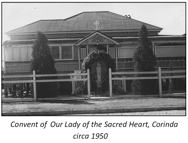 Convent of Our Lady of the Sacred Heart, Corinda 1950