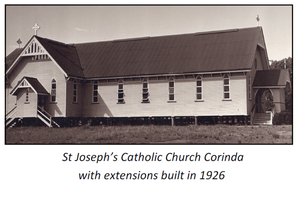 St Joseph's Catholic Church Corinda 1926