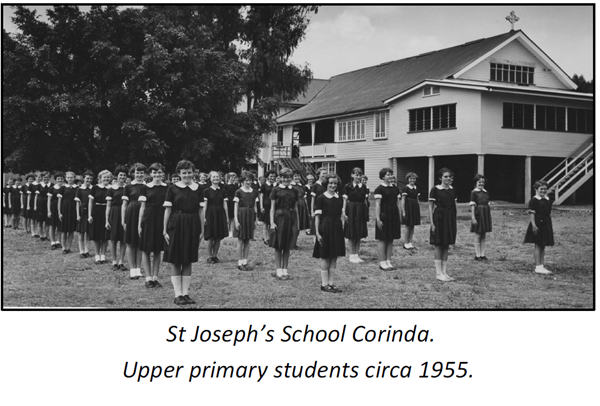 St Joseph's School Primary Student 1955